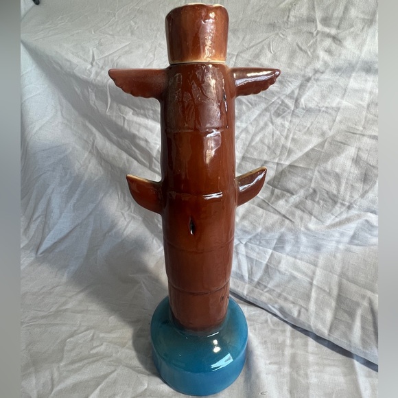 Ezra Brooks Accessories 972 Indian Totem Pole Whiskey Decanter